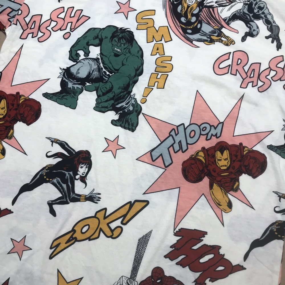 NWT Marvel Avengers Vintage Style T-Shirt Youth XL - Picture 4 of 4